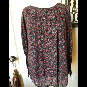 Max Studio poncho style top